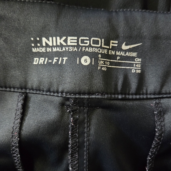 ⭐️Nike Dri Fit Womans Black Shorts Size 6 - Picture 6 of 6